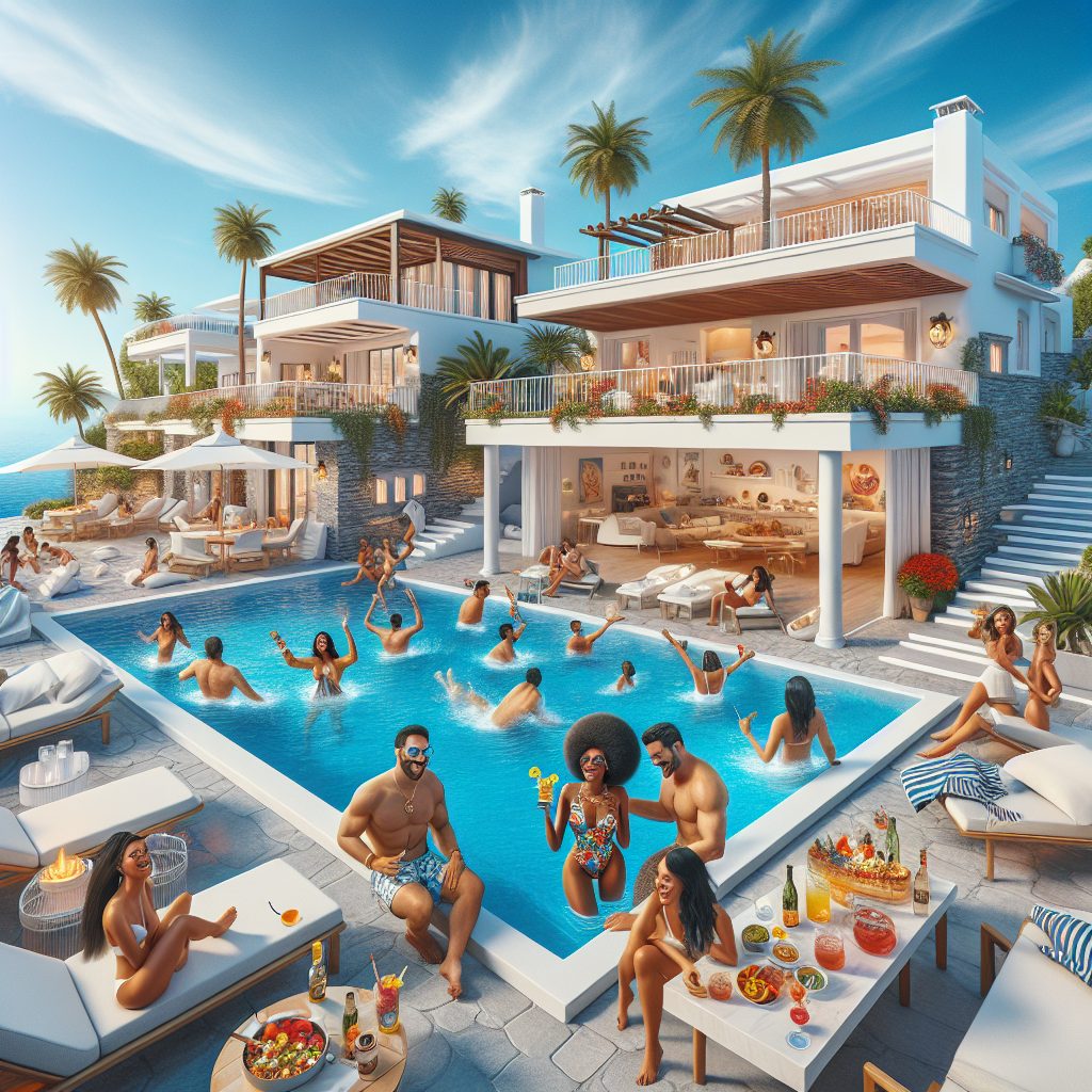 Villas in Mykonos with Private Pool Parties