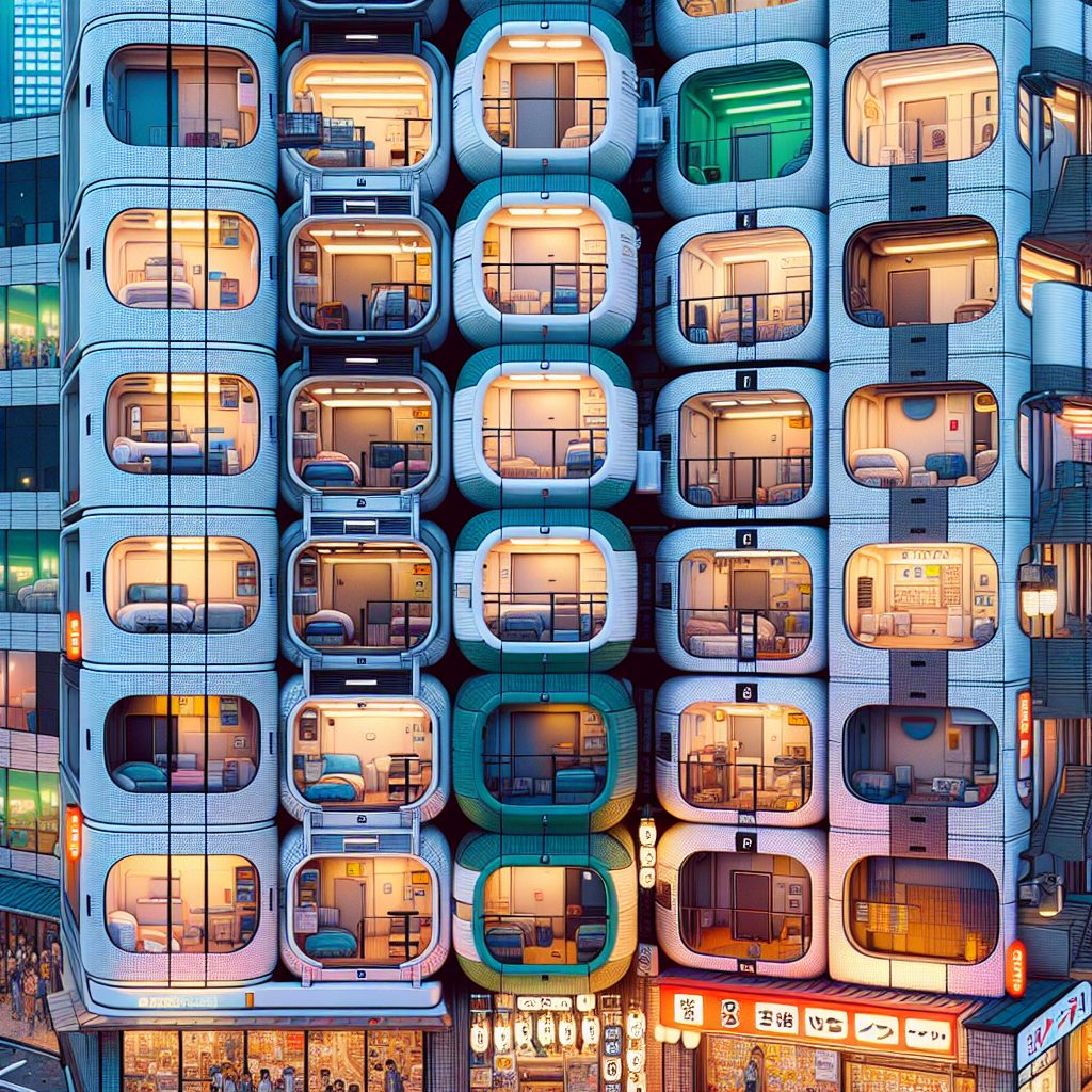 Hotels in Tokyo with Unique Capsule Designs